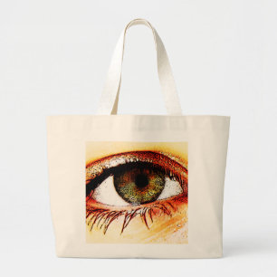 Eye bagjtcn grote tote bag