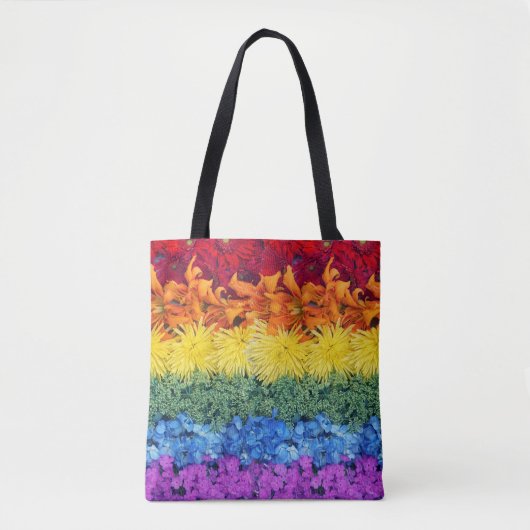 Eye Catching Pride Flower Collectie Canvas tas (Voorkant)
