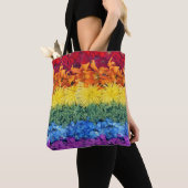 Eye Catching Pride Flower Collectie Canvas tas (Dichtbij)