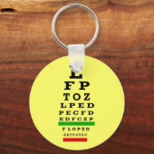 EYE CHART-cadeautjes Sleutelhanger (Voorkant)