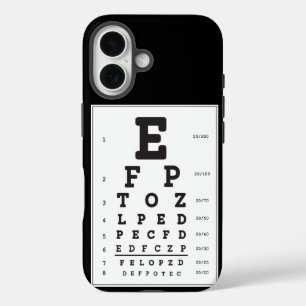 Eye Chart iPhone case