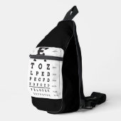 Eye Chart Sling Bag (Rechterhoek)