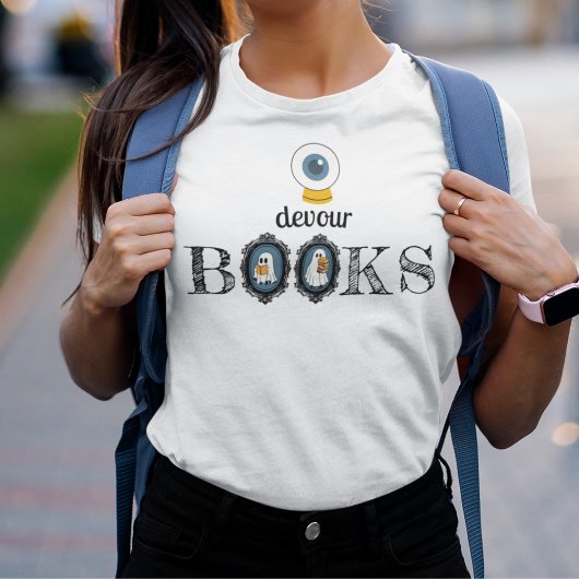"Eye" Devour Books - Geesten lezen Tri-Blend Shirt