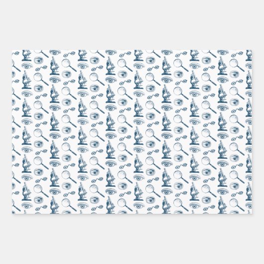 Eye Doctor of Forensic Scientist Funny  Inpakpapier Vel (Voorkant 2)