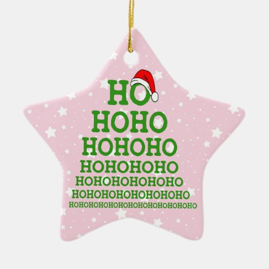 Eye Doctor Ornament - Keramisch cadeau op maat (Voorkant)