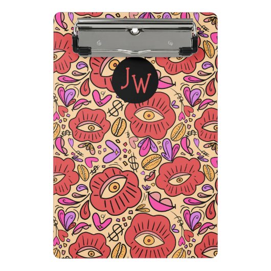 Eye Doodle Manifest Mini Klembord (Voorkant)