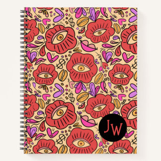 Eye Doodle Manifest Spiral Notebook Notitieboek