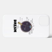 Eye Dream Anatomical Human Eyeball Humor Case-Mate iPhone Case (Achterkant (horizontaal))