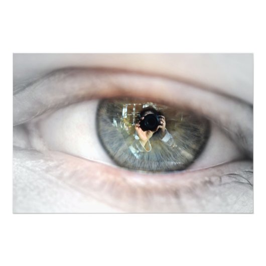Eye-Macro door Shirley Taylor Foto Afdruk (Voorkant)