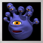 Eye Monster Poster (Voorkant)