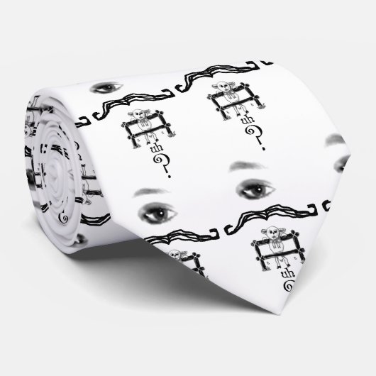 Eye Mustache Ewe Ewe - Question Cravate (Roulé)