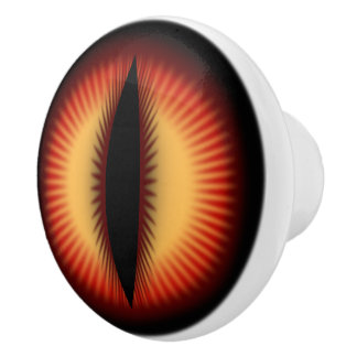 Eye of a dragon keramische knop