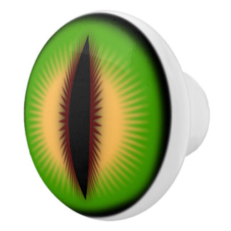 Eye of a dragon keramische knop