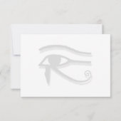 Eye Of Horus Egyptian Symbol Custom Just a Note Notitiekaartje (Achterkant)
