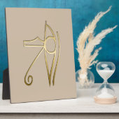 Eye of Horus Egyptian symbol Fotoplaat (Zijkant)