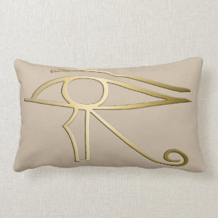 Eye of Horus Egyptian symbol Kussen