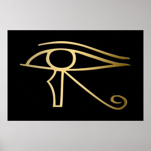 Eye of Horus Egyptian symbol Poster (Voorkant)