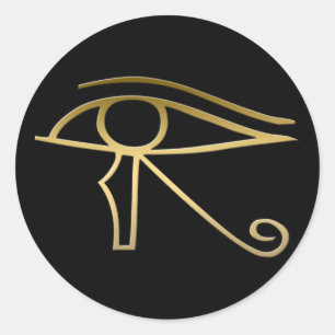 Eye of Horus Egyptian symbol Ronde Sticker