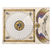 Eye of Horus Habit Tracker Custom Notitieblok (Voorkant)
