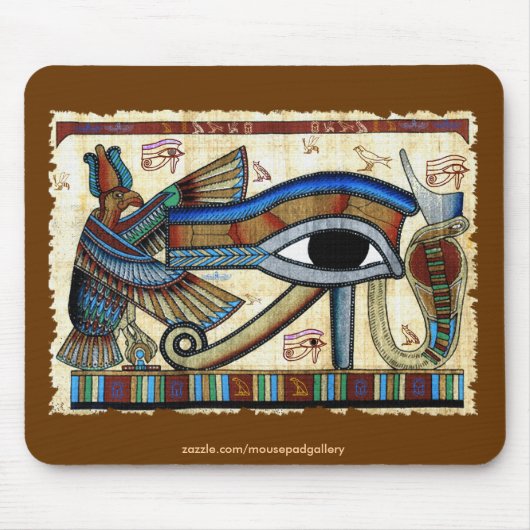 EYE OF HORUS (Wadjet) serie Muismat (Voorkant)