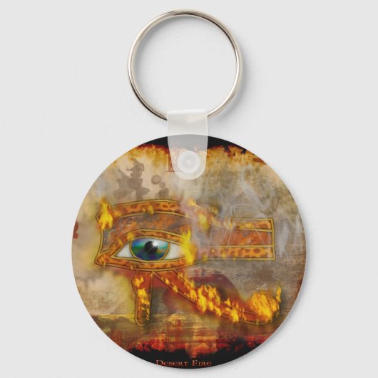 Eye of Horus Wadjet Sleutelhanger (Voorkant)