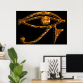 Eye Of Ra Poster (Bureau à domicile)