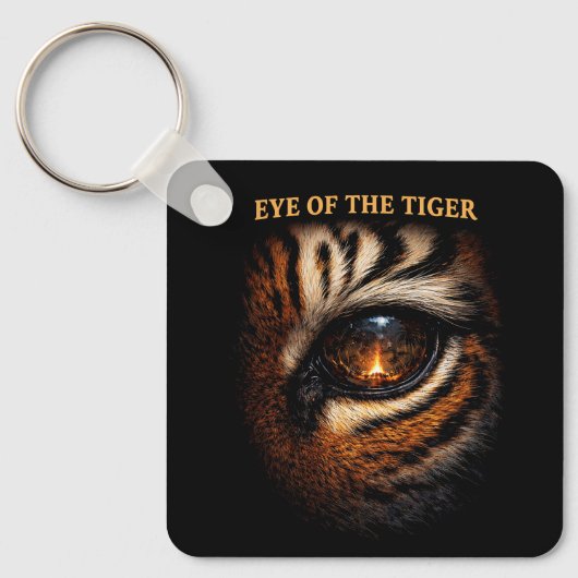 Eye of the Tiger Sleutelhanger (Voorkant)