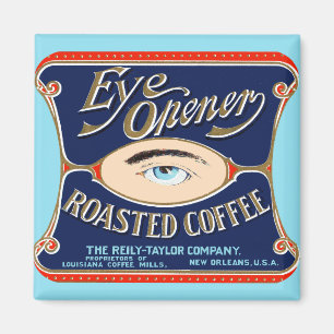 Eye Open Roasted Coffee Magnet Magneet