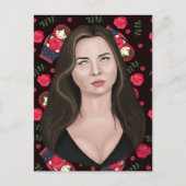 Eye Roll Briefkaart (Voorkant)