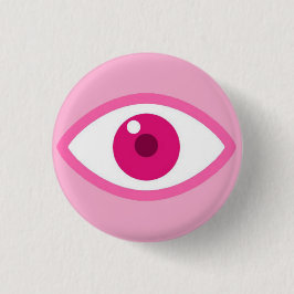 Eye See You Roze Button