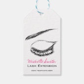 Eye Sketch Mascara Lash Extension Cadeaulabel (Voorkant)