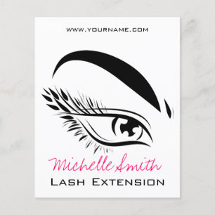 Eye Sketch Mascara Lash Extension Flyer
