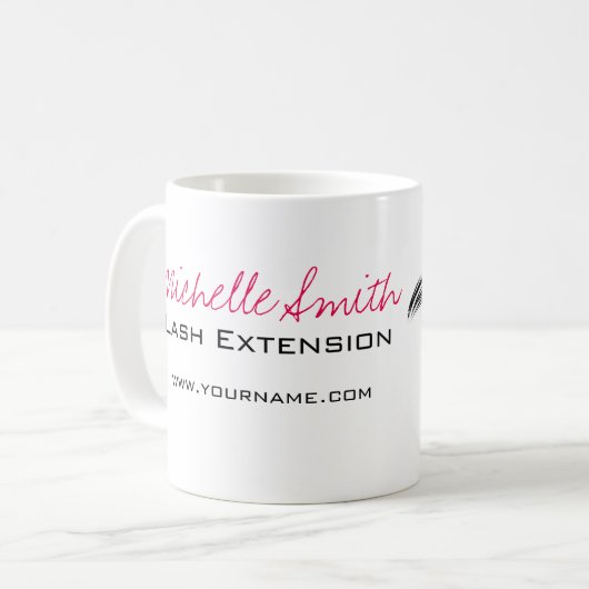 Eye Sketch Mascara Lash Extension Koffiemok (Voorkant links)