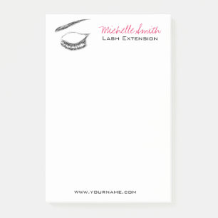 Eye Sketch Mascara Lash Extension Post-it® Notes