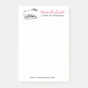 Eye Sketch Mascara Lash Extension Post-it® Notes