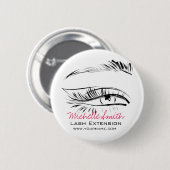 Eye Sketch Mascara Lash Extension Ronde Button 5,7 Cm (Voorkant /achterkant)