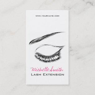Eye Sketch Mascara Lash Extension Visitekaartje