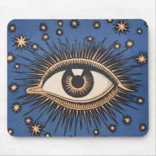 Eye Stars Moon Celestial Muismat