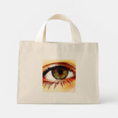Eye ttcn mini tote bag (Achterkant)