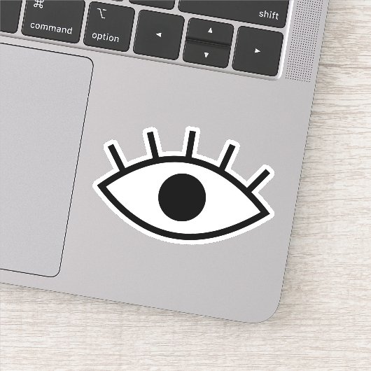 Eye Vinyl Cut Sticker (Detail)