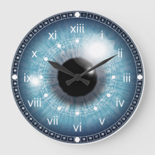 Eye Vous Voir Personnalisé Acrylique Horloge Mur