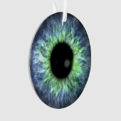 Eyeball Blue Green Gift  Ornament (voorkant)