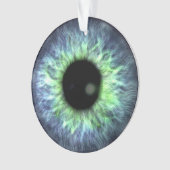 Eyeball Blue Green Gift  Ornament (voorkant)