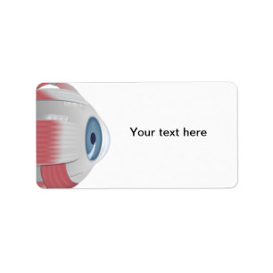 Eyeball Eye adres Label