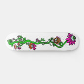 Eyeball Floral Custom Skateboard (Horz)