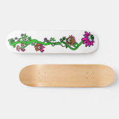 Eyeball Floral Custom Skateboard (Horz)
