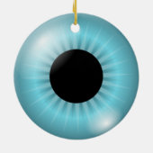 Eyeball Keramisch Ornament (Achterkant)