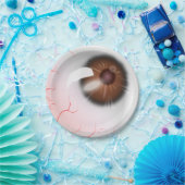 Eyeball Papieren Bordje (Feest)