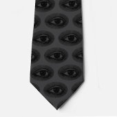 Eyeball Pattern | STROPDAS | Kool en zwart