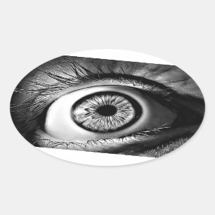 Eyeball Scary Halloween Stickers